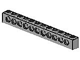 Part No: 3895 Name: Technic, Brick 1 x 12 with Holes Part No: 3895 Name: Technic, Brick 1 x 12 with Holes