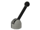 Part No: 4592c02 Name: Lever Small Base with Black Lever Part No: 4592c02 Name: Lever Small Base with Black Lever