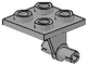 Part No: 4870 Name: Plate, Modified 2 x 2 Thin with Dual Wheels Holder - Split Pins Part No: 4870 Name: Plate, Modified 2 x 2 Thin with Dual Wheels Holder - Split Pins