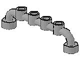Part No: 6140 Name: Bar 1 x 6 with Studs Closed Part No: 6140 Name: Bar 1 x 6 with Studs Closed