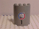 Part No: 6259pb005 Name: Cylinder Half 2 x 4 x 4 with '1' and Shuttle Pattern (Sticker) - Set 6339 Part No: 6259pb005 Name: Cylinder Half 2 x 4 x 4 with '1' and Shuttle Pattern (Sticker) - Set 6339