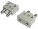 Part No: 766c01 Name: Electric, Connector, 2 Way male Squared Narrow Long - Complete Assembly Part No: 766c01 Name: Electric, Connector, 2 Way male Squared Narrow Long - Complete Assembly