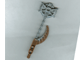 Part No: 50930pb01 Name: Bionicle Weapon Hordika Claw Club with Flat Silver Flexible End Part No: 50930pb01 Name: Bionicle Weapon Hordika Claw Club with Flat Silver Flexible End