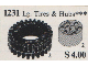 Set No: 1231 Name: X-Large Tires and Hubs Set No: 1231 Name: X-Large Tires and Hubs