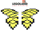 Set No: LLCA32 Name: Butterfly - Yellow Wings with Black Stripes (LLCA Ambassador Pass Exclusive) Set No: LLCA32 Name: Butterfly - Yellow Wings with Black Stripes (LLCA Ambassador Pass Exclusive)