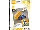 Book No: 9608b7  Name: Set 9608 Activity Card Orange 7 - 3-wheeled mover