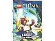 Book No: b13loc11et  Name: LEGENDS OF CHIMA Comic Book - Issue 1 - Lugu Lavalist Ja Craggerist