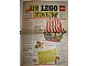 Book No: b89nl2  Name: Newspaper 'De Lego Krant' no. 43 - 1989