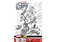 Book No: mc10a  Name: Super Heroes Comic Book, Marvel, Marvel Universe: Avengers Assemble #1  Sketch Variant Cover