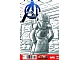 Book No: mc3a  Name: Super Heroes Comic Book, Marvel, Avengers A.I. #4 Sketch Variant Cover