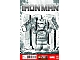 Book No: mc9a  Name: Super Heroes Comic Book, Marvel, Iron Man #17 Sketch Variant Cover