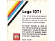 Catalog No: c71es  Name: 1971 Large Spanish (3551-OS) (Spansk)