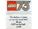 Catalog No: c73it3  Name: 1973 Small Italian Foldout (97511-It)
