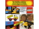 Catalog No: c76ch  Name: 1976 Large Swiss Für LEGO Konstrukteure Pour les ingénieurs LEGO (98416-Schw)