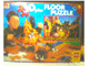 Lot ID: 329481169  Gear No: 08098  Name: RoseArt Floor Puzzle, Wild West, 3-D plus