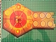 Gear No: 31397board03  Name: BIONICLE Mask of Light: The Board Game - Board Piece Fire