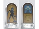 Lot ID: 334195601  Gear No: 31397pawn09  Name: BIONICLE Mask of Light: The Board Game - Play Pawn, Toa Mask Blue