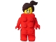 Lot ID: 406693082  Gear No: 342160  Name: Brick Suit Girl Minifigure Plush
