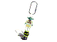 Lot ID: 223159979  Gear No: 3804  Name: Yoda Key Chain with Pen Bead Elements