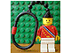 Gear No: 3977c  Name: Legoland Ambassador Key Chain - plastic chain, with stripes on back