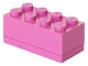 Gear No: 40121739  Name: Storage Brick 2 x 4 Mini (110ml) Dark Pink