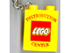 Gear No: 4066pb341  Name: Duplo, Brick 1 x 2 x 2 with LEGO Distribution Center Pattern Red - Key Chain