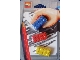 Gear No: 4202675  Name: Eraser, LEGO Brick Eraser Set of 3 (Red, Yellow & Blue) blister pack
