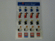 Gear No: 4222257  Name: Sticker Sheet, Minifigures Sheet, Town