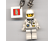 Lot ID: 280612860  Gear No: 4224435  Name: Astronaut Key Chain with 2 x 2 Square Lego Logo Tile