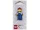 Gear No: 4290282  Name: Pin, Minifigure - Worker Blue Overalls and Red Cap