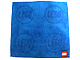 Gear No: 4495473  Name: Towel, LEGO Logo 2 x 2 Studs 25 x 25 cm, Blue
