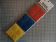 Gear No: 4495474  Name: Coaster Set Bricks (Red, Blue, Yellow)