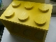 Gear No: 4503092  Name: Brick 2 x 3 Stackable CD Holder Yellow