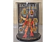 Gear No: 4584574  Name: Display Assembled Set, Bionicle 7116 Tahu in Plastic Case with Golden Armor Pieces