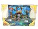 Gear No: 4597494  Name: Display Assembled Set, Atlantis Sets 8057 and 8078 in Plastic Case with Light