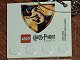Lot ID: 77327172  Gear No: 4599517  Name: 4 x 4 Tile, Modified - Key Chain with HP Hufflepuff Crest Pattern (Sticker)