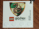 Lot ID: 381338073  Gear No: 4599521  Name: 4 x 4 Tile, Modified - Key Chain with HP Slytherin Crest Pattern (Sticker)