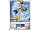 Gear No: 4612936  Name: NINJAGO Masters of Spinjitzu Deck #1 Game Card 8 - Zane - International Version