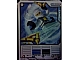 Gear No: 4621829  Name: NINJAGO Masters of Spinjitzu Deck #1 Game Card 8 - Zane - North American Version