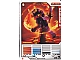 Gear No: 4643442  Name: NINJAGO Masters of Spinjitzu Deck #2 Game Card 5 - Samurai X - International Version