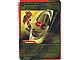 Gear No: 4643445  Name: NINJAGO Masters of Spinjitzu Deck #2 Game Card 39 - Boomerang - International Version