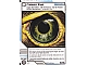 Gear No: 4643455  Name: NINJAGO Masters of Spinjitzu Deck #2 Game Card 104 - Falcon Eye - International Version