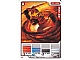 Gear No: 4643477  Name: NINJAGO Masters of Spinjitzu Deck #2 Game Card 2 - Kai ZX - International Version