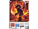 Gear No: 4643616  Name: NINJAGO Masters of Spinjitzu Deck #2 Game Card 5 - Samurai X - North American Version