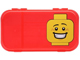 Gear No: 499188  Name: Minifigures Storage Case with Grinning Minifigure Head Pattern