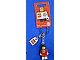 Gear No: 5000147  Name: Soccer Player FC Bayern #2 Key Chain with Lego Logo Tile, Modified 3 x 2 Curved with Hole