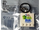 Gear No: 5004201  Name: FIRST LEGO League (FLL) Key Chain - Trash Trek Coach (6124801)