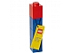 Gear No: 5004896  Name: Drink Bottle 1 x 1 Bricks Design – Blue with Red Lid (4041)