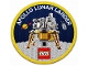 Lot ID: 364071202  Gear No: 5005907  Name: Patch, Sew-On Cloth Round, Apollo Lunar Lander