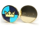 Lot ID: 318779944  Gear No: 5006472  Name: Coin, LEGO VIP Castle Logo